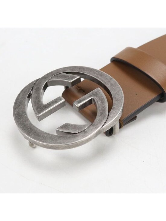 Gucci Interlocking Belt Leather main image 6